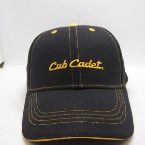 Black and Yellow Club Cadet 100 Percent Cotton Baseball Hat New Never worn